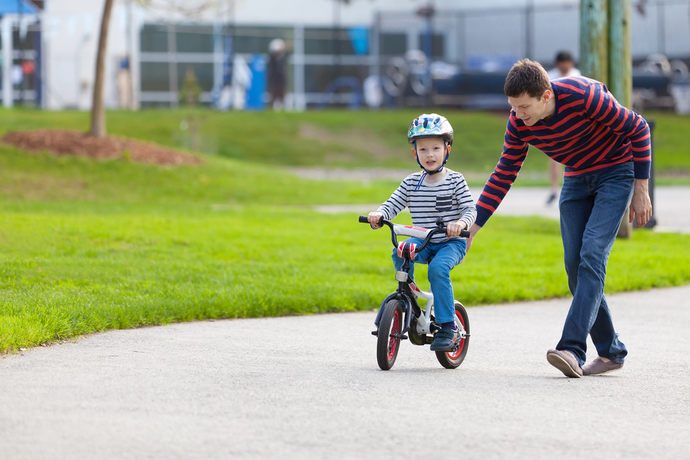 Wann lernen Kinder Fahrradfahren?