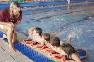 Schwimmaufsicht bei Kindern