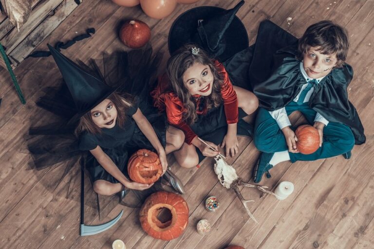 Halloweenkostüm Kinder selber machen